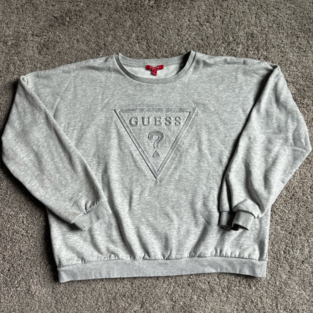 Guess Heather Gray Pullover